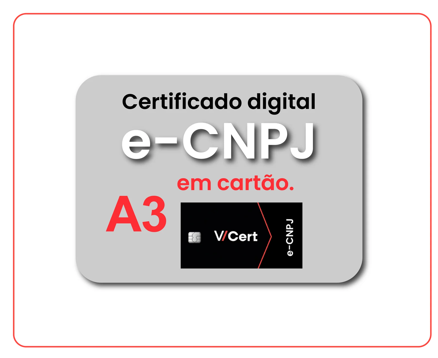 e-CNPJ A3 em Cartão